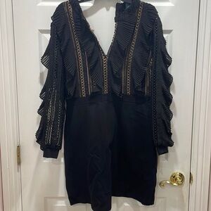 Brand new French connection, black lace dress